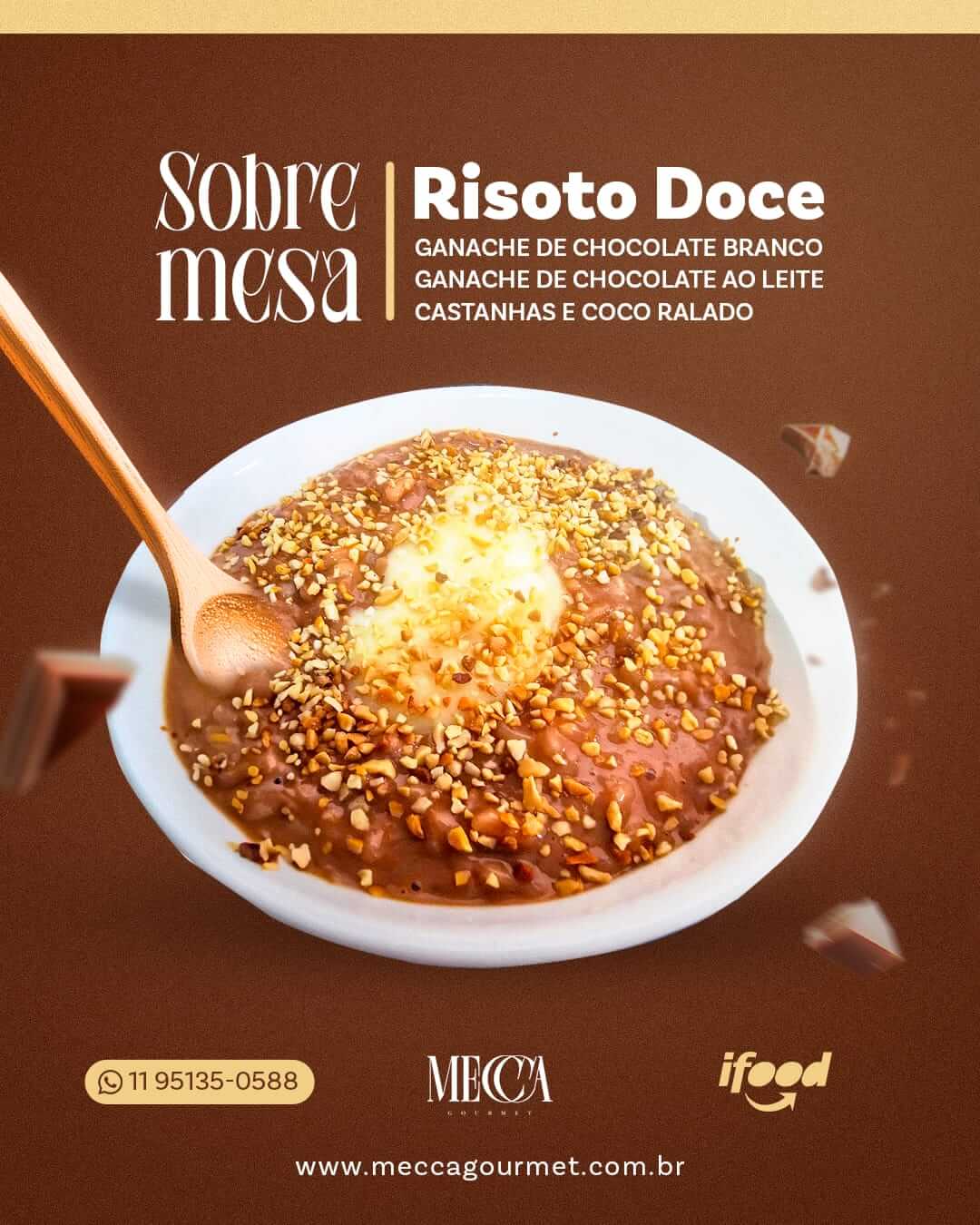 Risoto Doce Mecca Gourmet